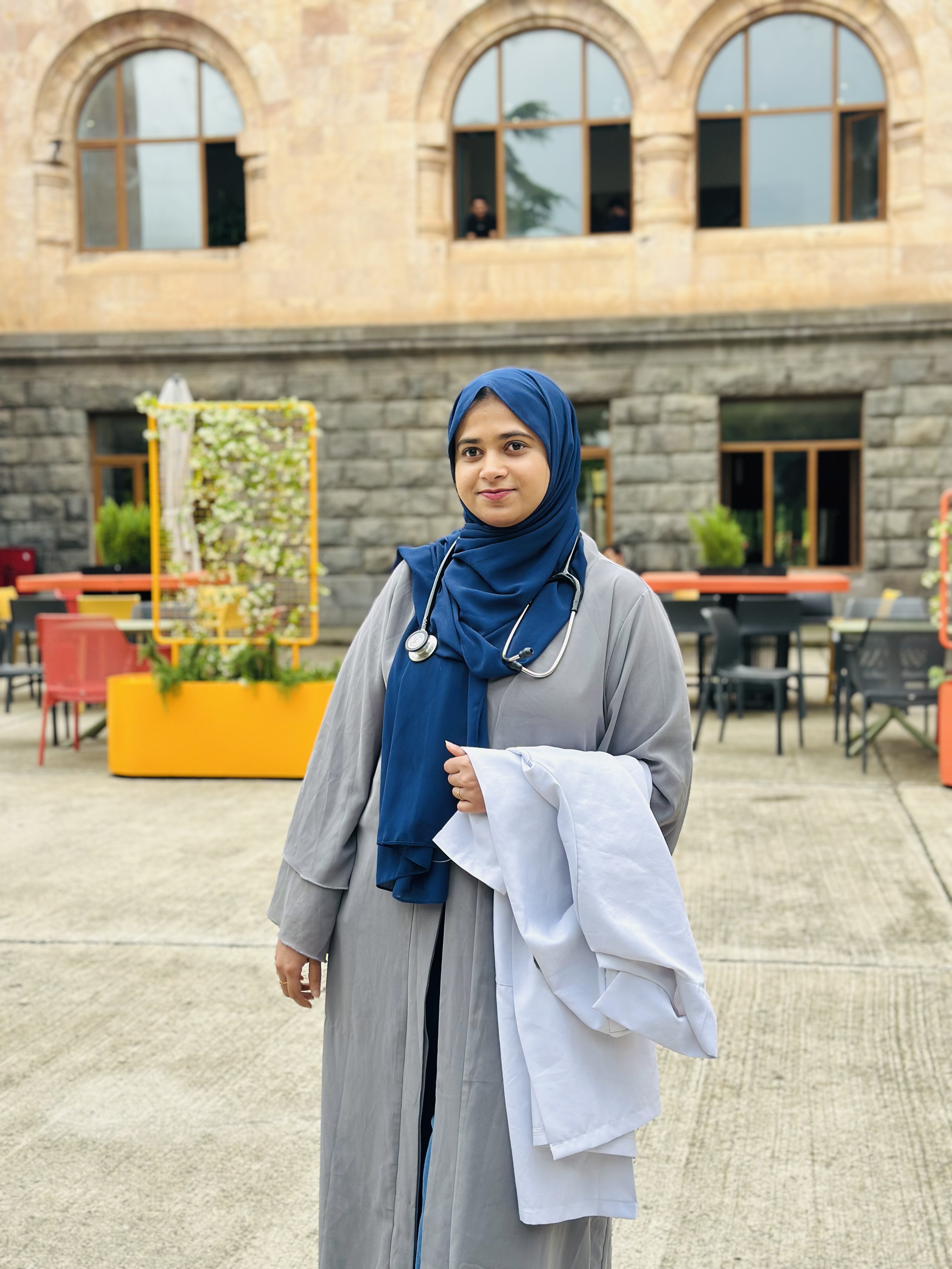 Rushda Ahamed, MBBS student in Georgia