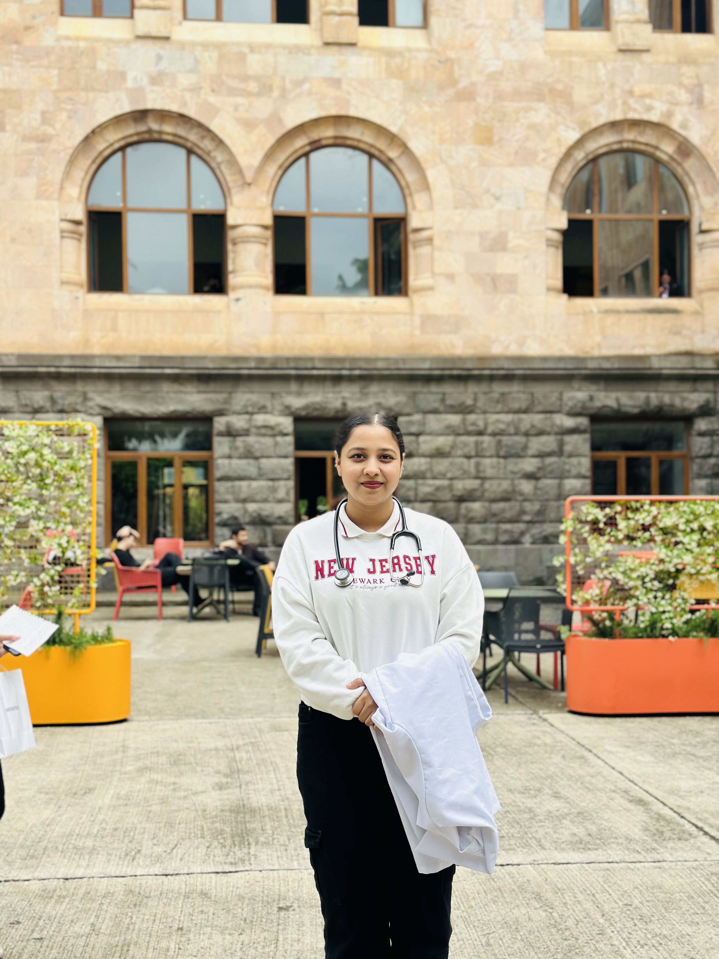 Natasha Firozkhan, MBBS student in Georgia